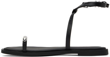 Prsten rag & bone Rag & Bone Geo Ring Sandals Crna | WFF24PF038LE38, 2