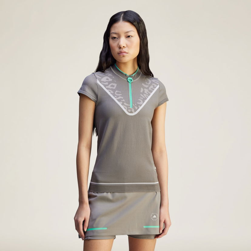 Suknja adidas Performance adidas by Stella McCartney TrueNature Golf Polo Shirt Siva | JI5229
