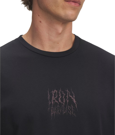 Majica kratkih rukava Under Armour Project Rock Q3 Iron Paradise Graphic T-Shirt Crna | 6005031-002, 2