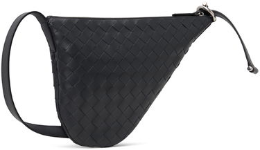 Torba za rame Bottega Veneta Bottega Veneta Small Virgule Crossbody Bag Crna | 755863 V2HL1, 1