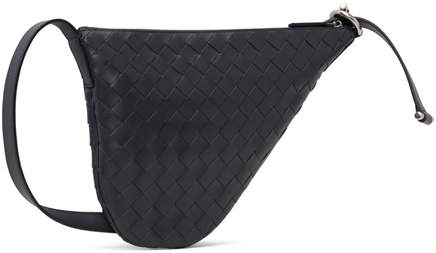 Torba za rame Bottega Veneta Bottega Veneta Small Virgule Crossbody Bag Crna | 755863 V2HL1, 1