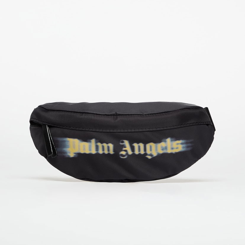 Torba oko struka Palm Angels Blurred Logo Fannypack Crna | PBNO006F25FAB0011016