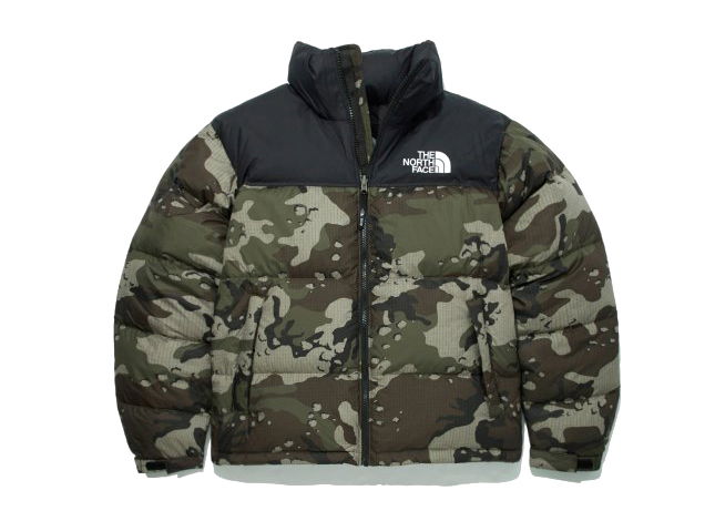 Pernata jakna The North Face 1996 Retro Novelty Nuptse Packable AS Khaki Camo Zelena | NJ1DN56A