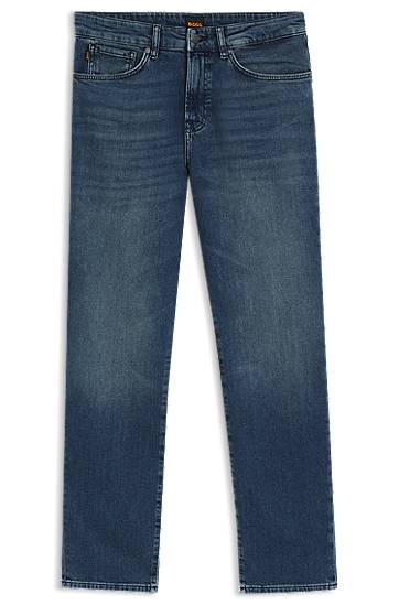 Jeans BOSS Maine Regular Fit Comfort Stretch Jeans Plava | 50501843