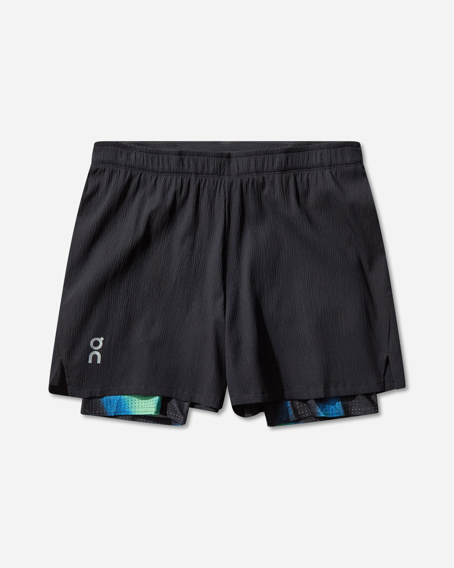 Kratke hlače On Running Pace 2-in-1 Textured Running Shorts Crna | 1MF10813398 002, 1