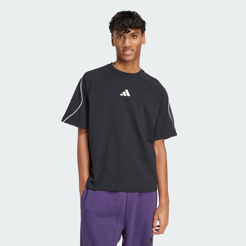 Majica kratkih rukava adidas Performance Stadium Piped Short Sleeve T-Shirt Crna | JN1824
