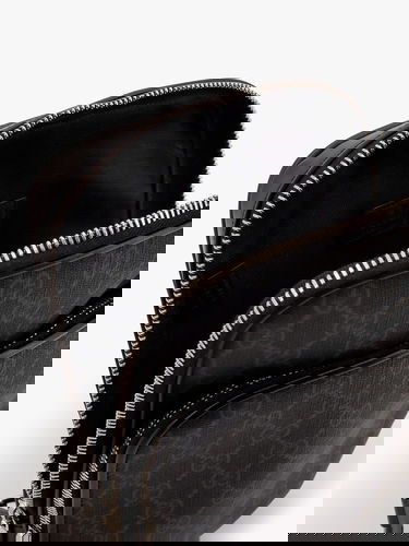 Torba oko struka Gucci Gucci GG Supreme Messenger Bag Crna | 822073FADJM1043, 3