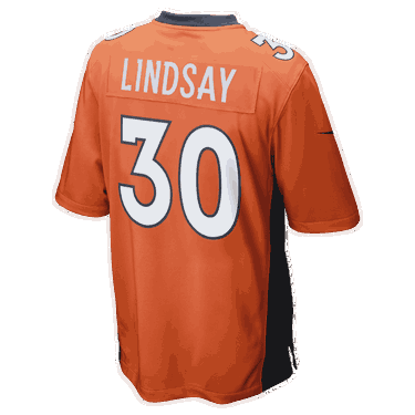 Dres Nike NFL Denver Broncos Jersey (Phillip Lindsay) Narančasta | DN1883-820, 1