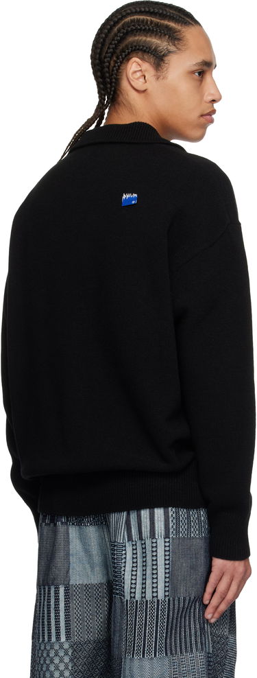 Džemper ADER ERROR ADER error Significant TRS Tag Knit Polo Crna | BO42FYKT0102BK, 2