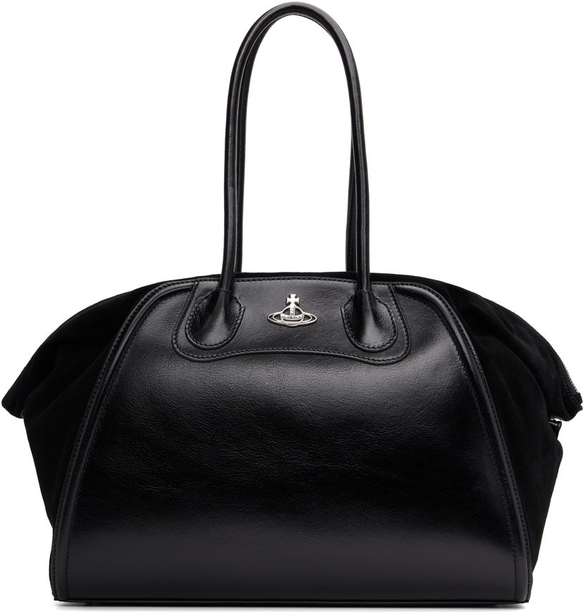 Tote bag Vivienne Westwood Vivienne Westwood Shirley Holdall Tote Crna | 4701000CW-C006J-