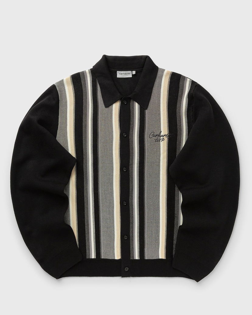 Džemper Carhartt WIP Striped Knit Cardigan Crna | I035397-3BA.XX