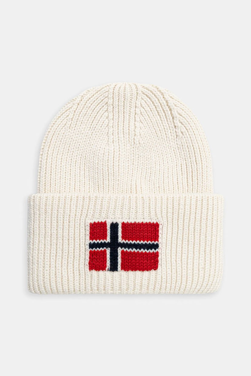 Kapica Napapijri Napapijri F-Evei Beanie Bijela | NP0A893PN1J1