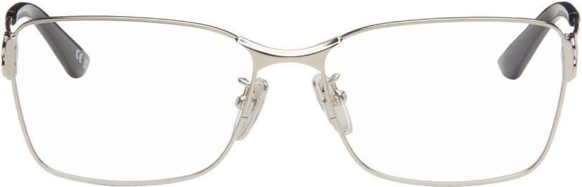 Sunčane naočale Balenciaga Silver Mercury Glasses Metalik | BB0375OA-003