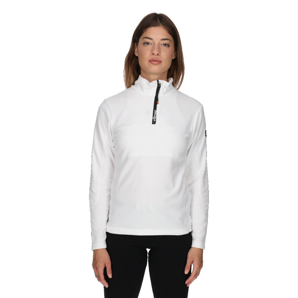 Dukserice Ellesse Quarter-Zip Fleece Top Bijela | ELA243F650-10, 0