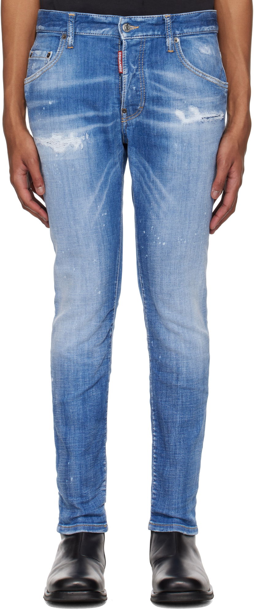 Jeans DSQUARED2 Dsquared2 Skater Jeans Plava | S74LB1675_S30872