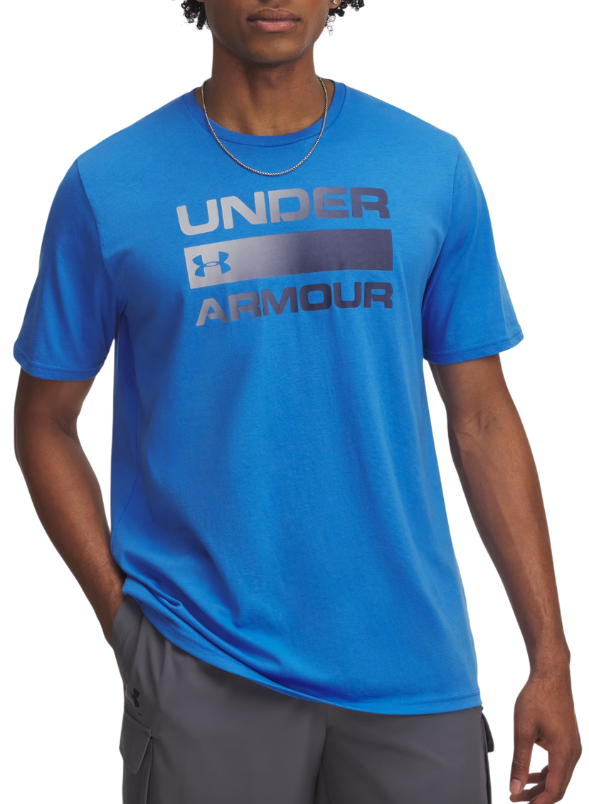 Majica kratkih rukava Under Armour TEAM ISSUE WORDMARK Short Sleeve T-Shirt Plava | 1329582-402