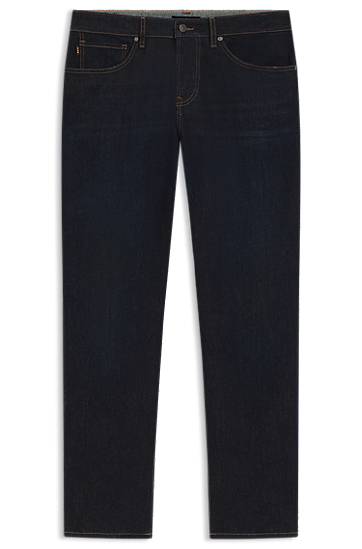 Jeans BOSS Maine regular-fit jeans soft-motion denim Tamnoplava | 50549519, 0