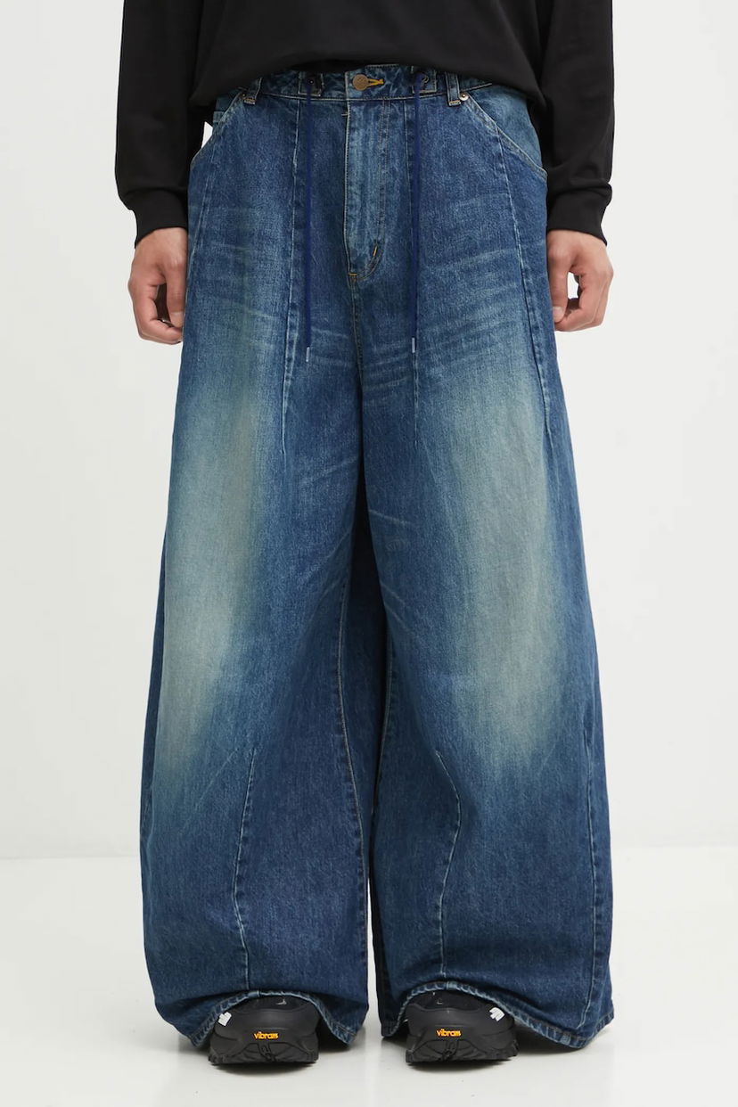 Jeans Needles Needles H.D. Buggy Jeans Plava | RW233