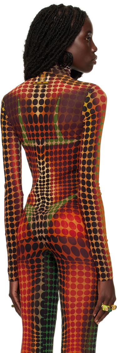 Džemper Jean Paul Gaultier Gaultier Dots Print Turtleneck Top Višebojno | 22/09-U-TO049-T521, 2