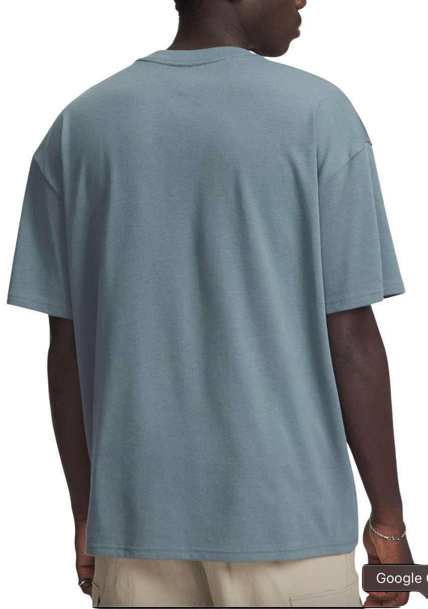 Majica kratkih rukava Under Armour Heavyweight Oversized Branded Short Sleeve T-Shirt Plava | 1389146-587, 1