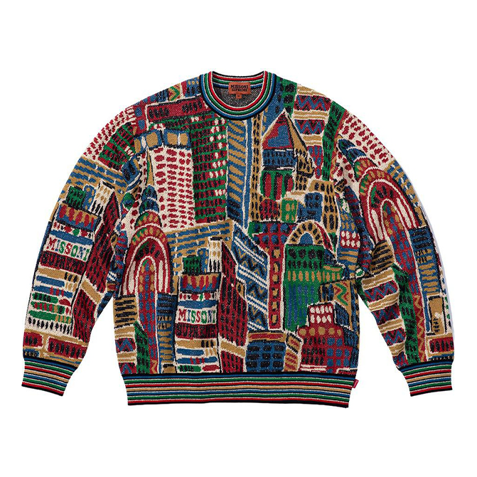 Džemper Supreme Supreme x Missoni Multicolor Knit Sweater Višebojno | SUP-FW21-313