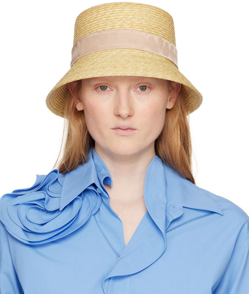 Šešir Valentino Valentino Garavani Iconographe Twilly Bucket Hat Bež | 4W2HGA26VZA