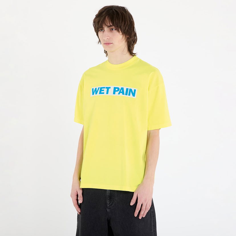 Majica kratkih rukava Pleasures PLEASURES Wet Pain T-Shirt Žuta | P25SP066 YELLOW