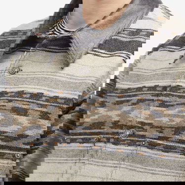 Košulja ISABEL MARANT Geometric Print Overshirt Smeđa | 25PVE0501HA-C1D01H-02FK, 5