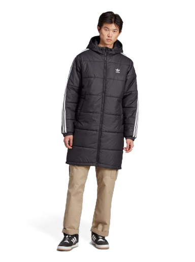 Jakna adidas Originals Adicolor Long Crna | HZ0684