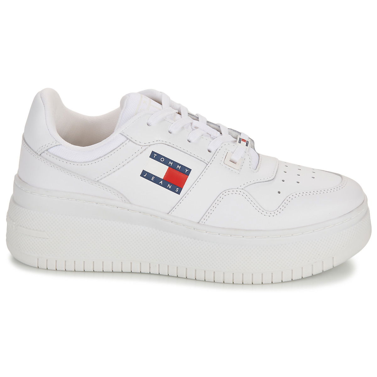 Tenisice i cipele Tommy Hilfiger RETRO BASKET FLATFORM ESS Bijela | EN0EN02506-YBS, 1