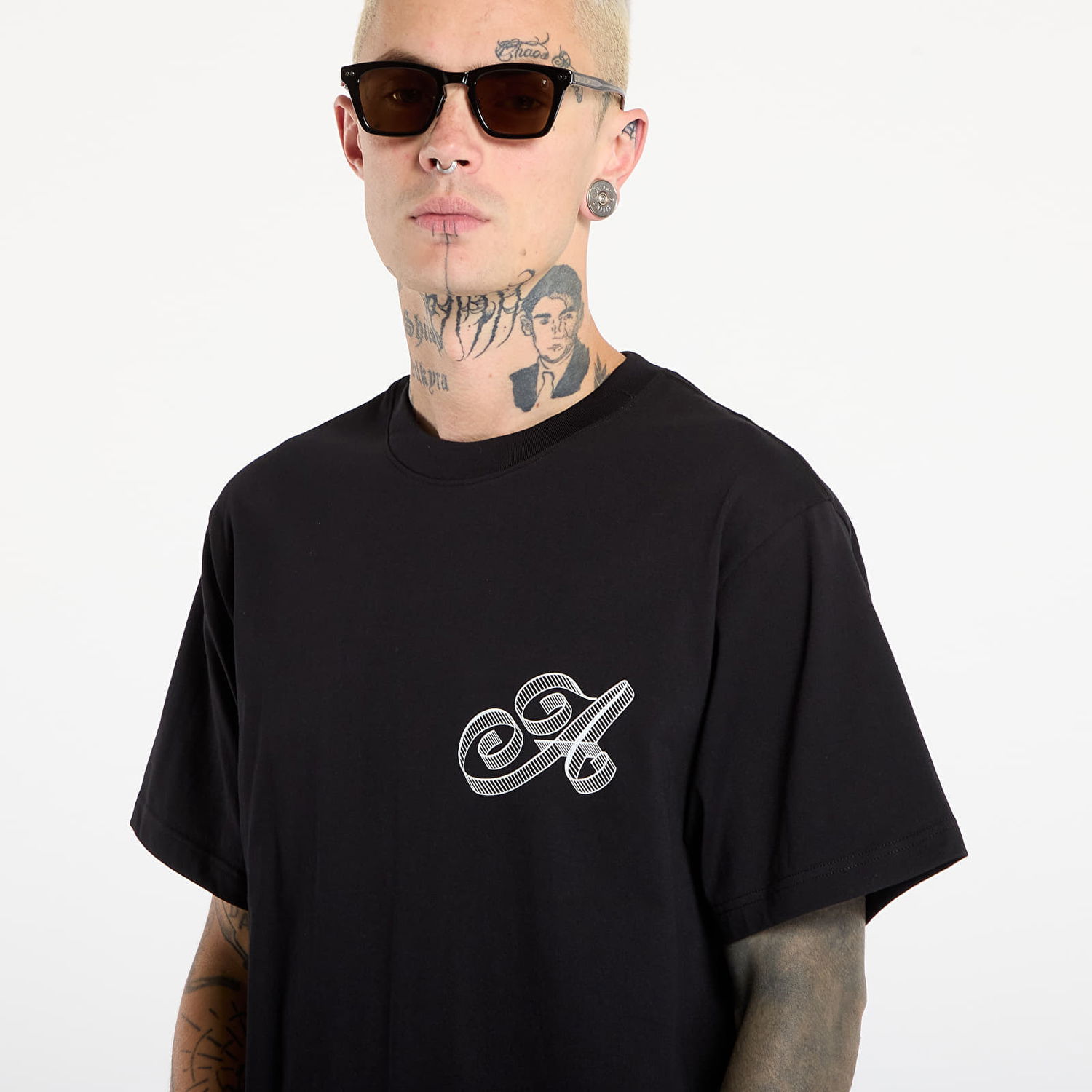 Majica kratkih rukava Awake NY Script T-Shirt Crna | AWK-FW25-TS002 -BLK, 1