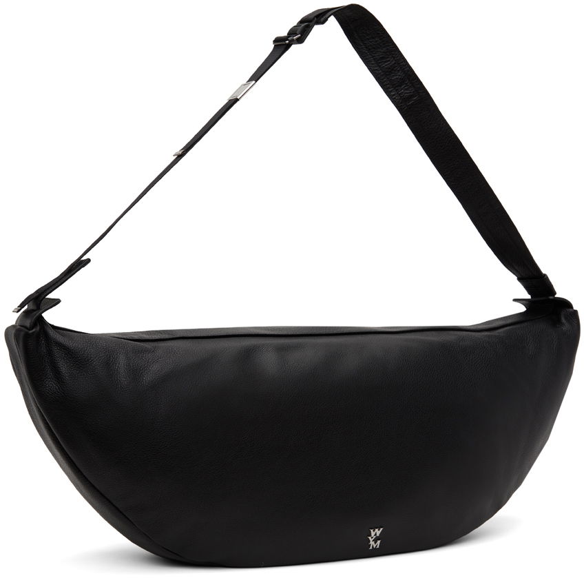 Torba oko struka WOOYOUNGMI WOOYOUNGMI Large Moon Bag Crna | W241BA14, 1
