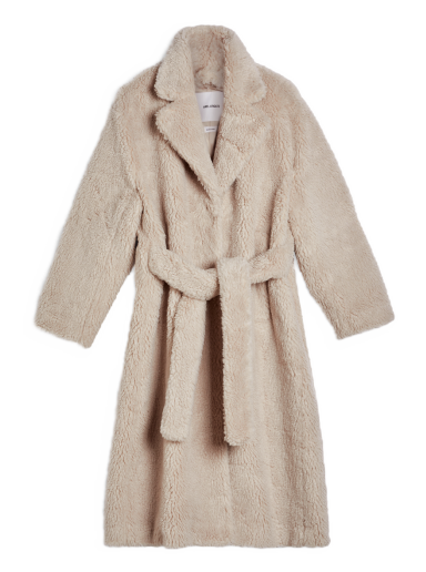 Kaputi AXEL ARIGATO Eden Shearling Wrap Coat Bež | A1511001