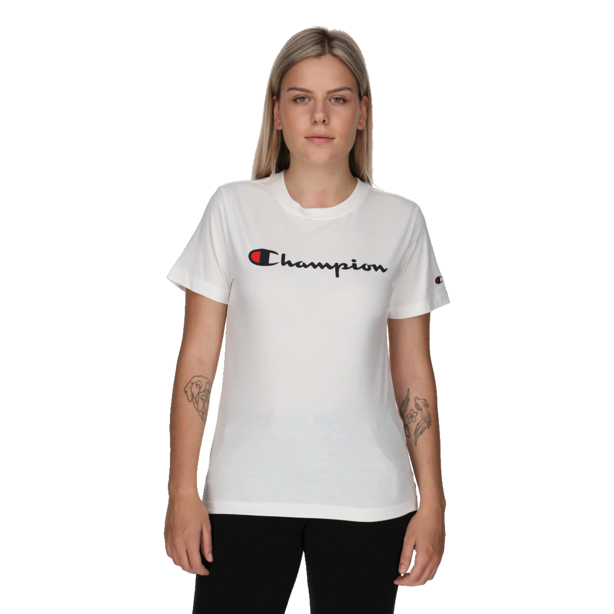 Majica kratkih rukava Champion Short Sleeve T-Shirt Bijela | 117534-WW003, 0