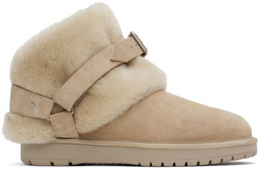 Odjeća Burberry Burberry Shearling Chubby Boots Bež | 8095547, 0