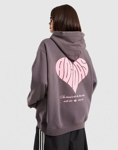 Dukserice adidas Originals Heart OS Hoodie Siva | KS5447, 1