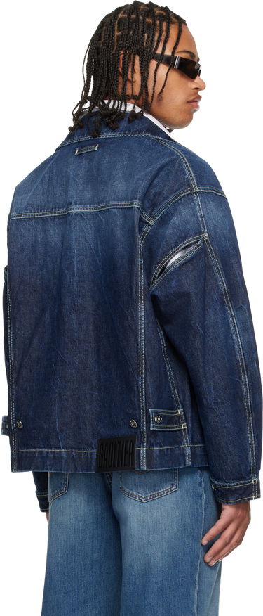 Jakna Jean Paul Gaultier Jean Paul Gaultier Cutout Denim Jacket Plava | 25/04-U-JA018-D024-83, 2