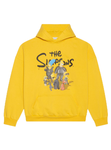 Dukserice Balenciaga The Simpsons x Wide Fit Hoodie Žuta | 675003TLVG87200