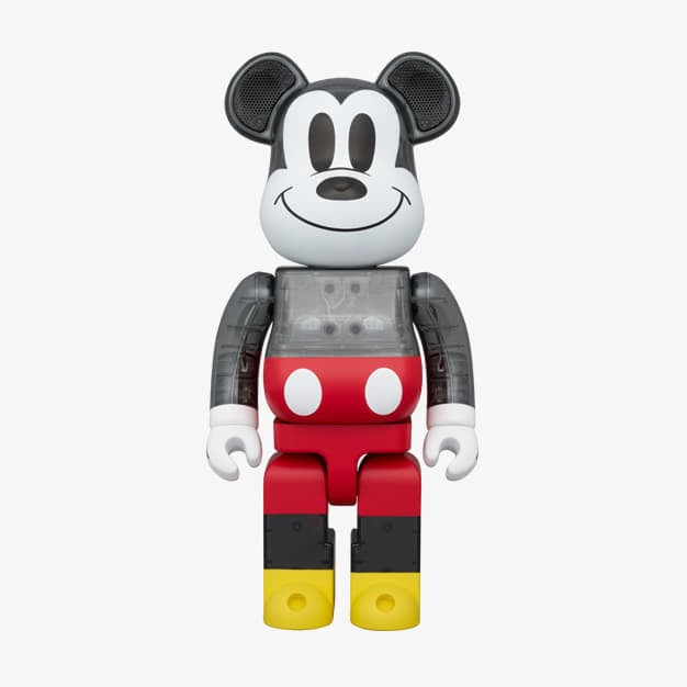 Kolekcionarsko Medicom Toy BE@RBRICK 400% Mickey Mouse Portable Bluetooth Speaker Višebojno | BB4M2