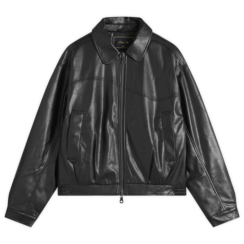 Jakna Dime Dime Debossed Wavy Jacket Crna | DIMEFA252BLK