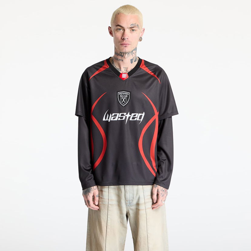 Dres Wasted Paris Wasted Paris M Blade Football Jersey Crna | WP_000274