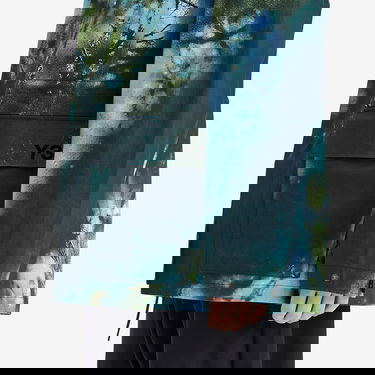 Parka Y-3 Y-3 Earth Print Field Jacket, Size Large Plava | JL8307, 5