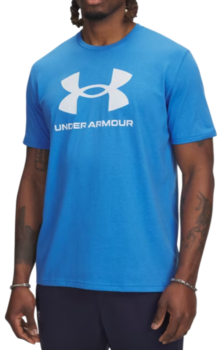 Majica kratkih rukava Under Armour Under Armour Sportstyle Logo Update Short Sleeve T-Shirt Plava | 1382911-402