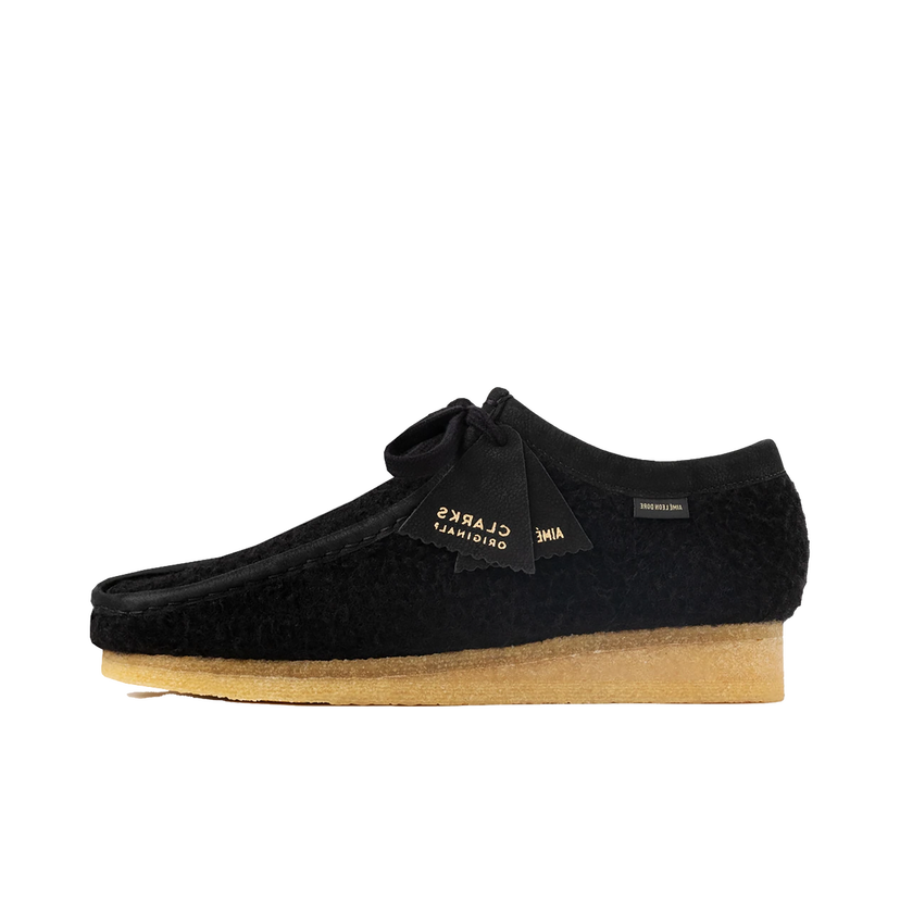 Tenisice i cipele Clarks Wallabee Casentino Wool Crna | 26160882
