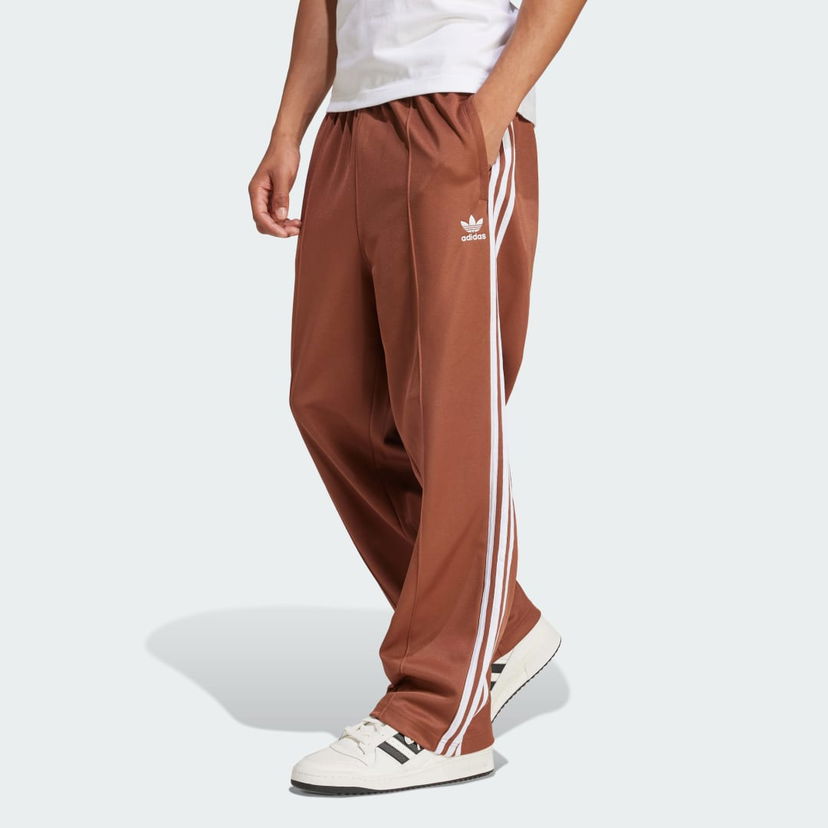Trenirka adidas Performance Baggy Fit Firebird Sweatpants Smeđa | IZ2476