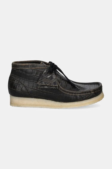 Tenisice i cipele Clarks Wallabee Boot Leather Crna | 26179161, 1