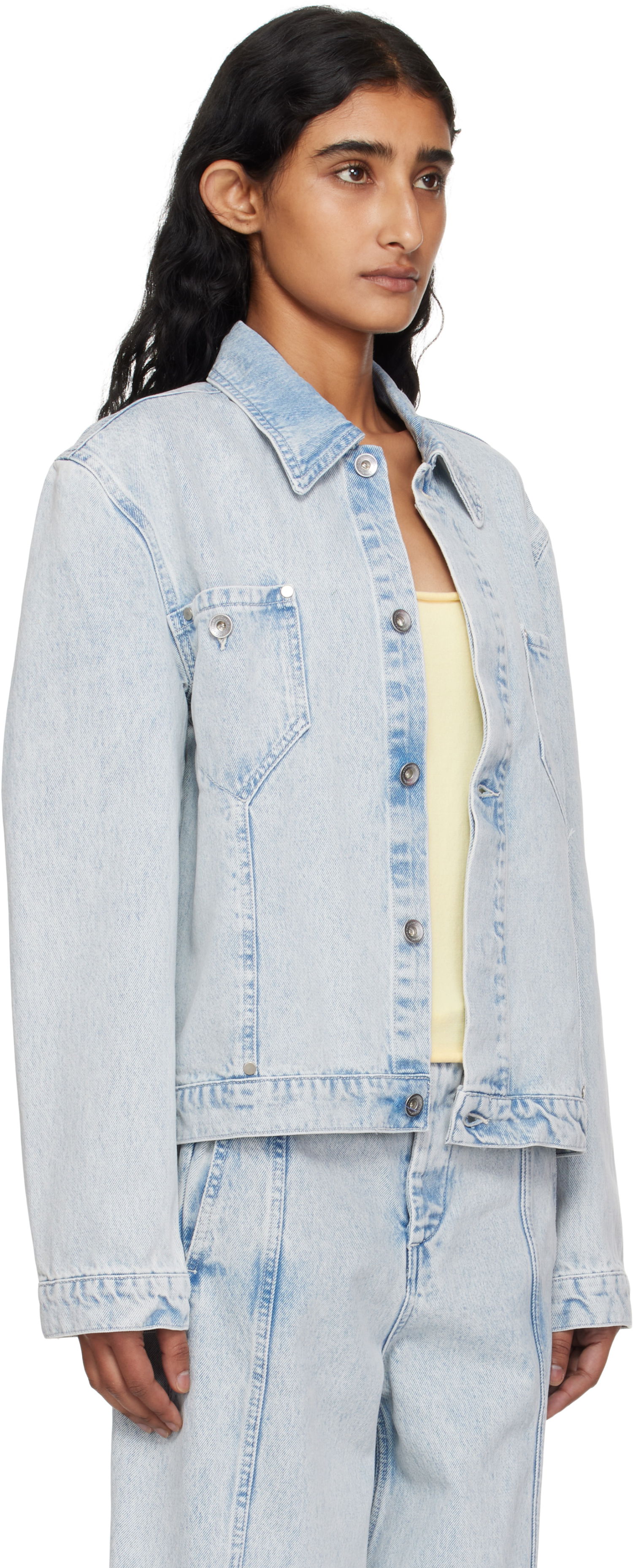 Jakna YMC YMC Loft Denim Jacket Plava | Q5YMC, 1