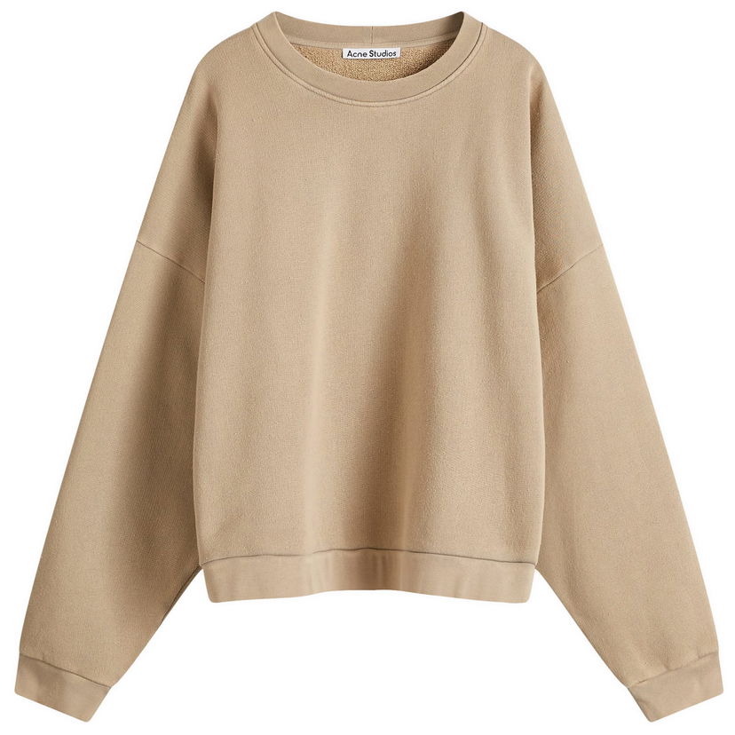 Dukserice Acne Studios Vintage Sweat in Size Large Bež | CI0137-DKX