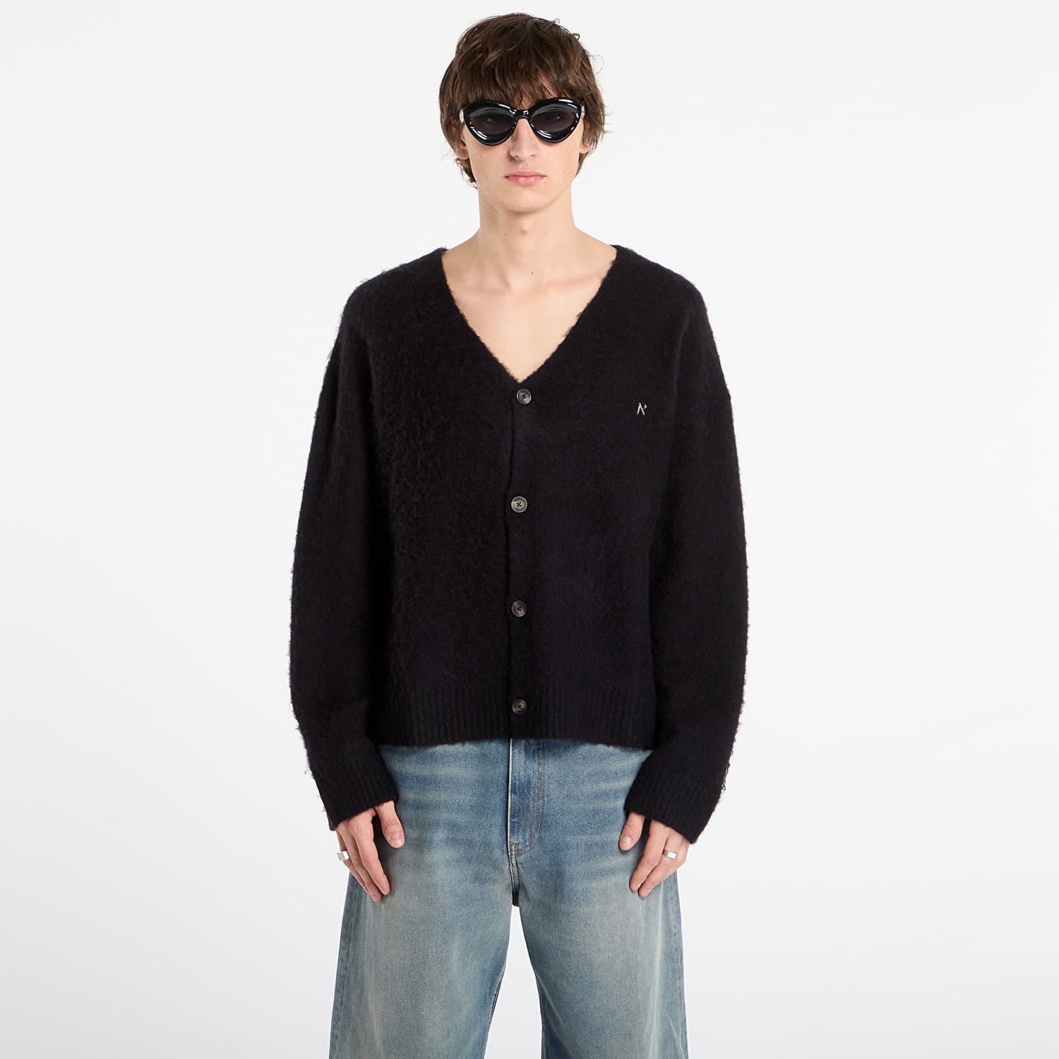 Džemper Represent Clo Textured Knit Cardigan Crna | MLM100216-01, 0