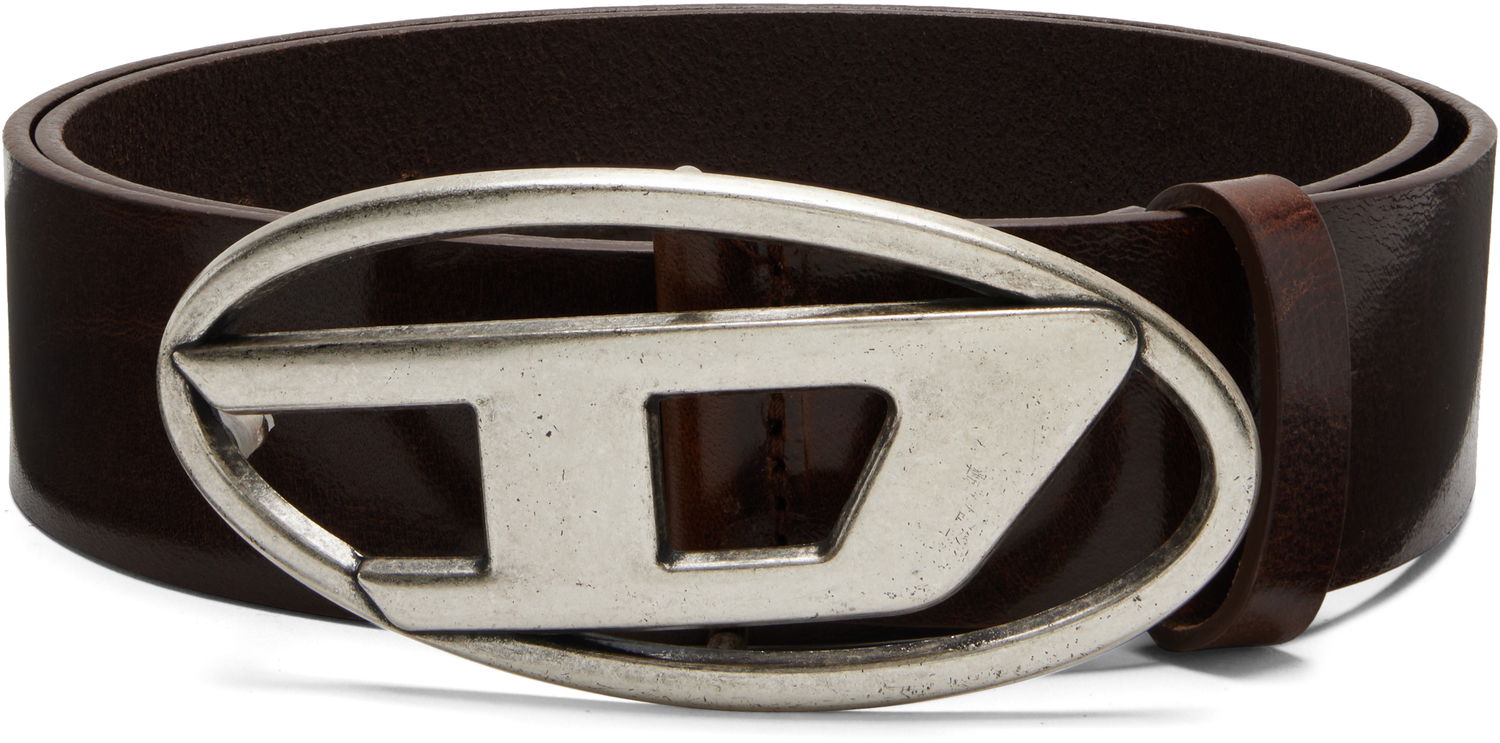 Pojasevi Diesel B-1dr D-Logo Buckle Belt Smeđa | X08516-PR666-T2348, 0